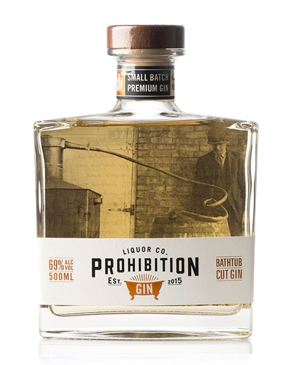Prohibition Bathtub Cut Gin
