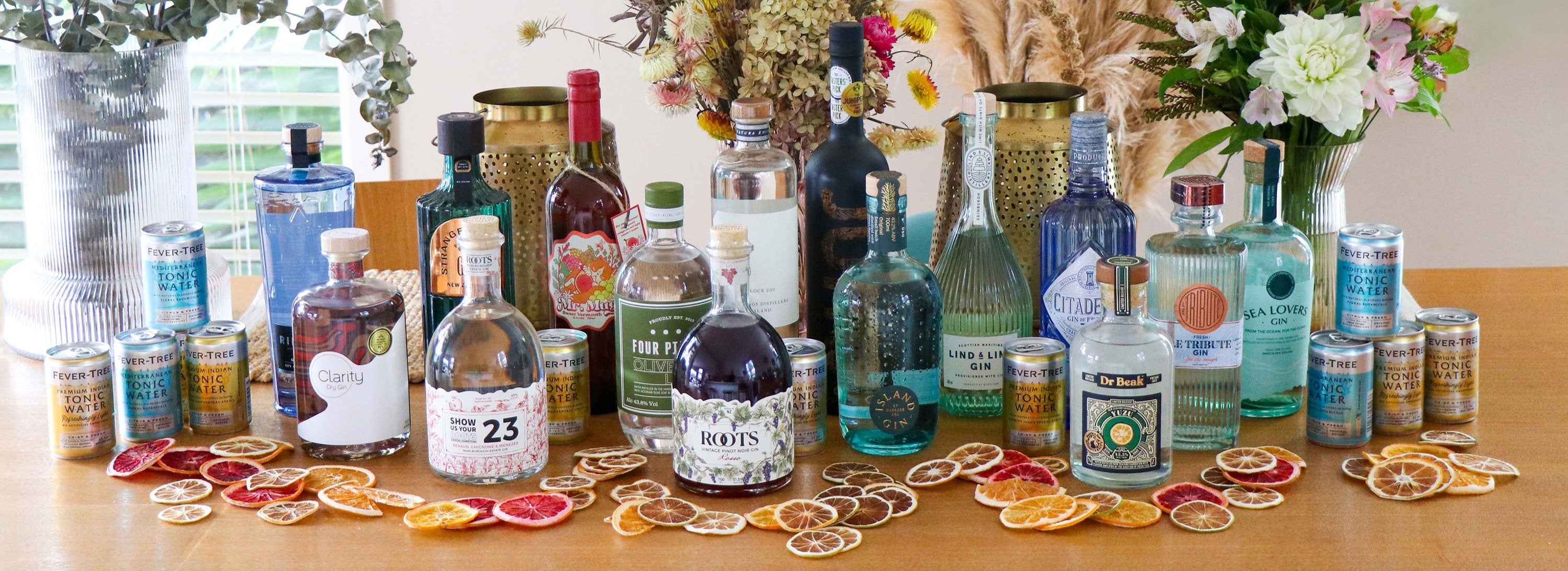 Past Subscription Box Gins and Mixers