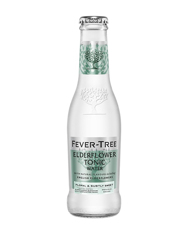 Fever-Tree Elderflower Tonic Water 200ml 4pk