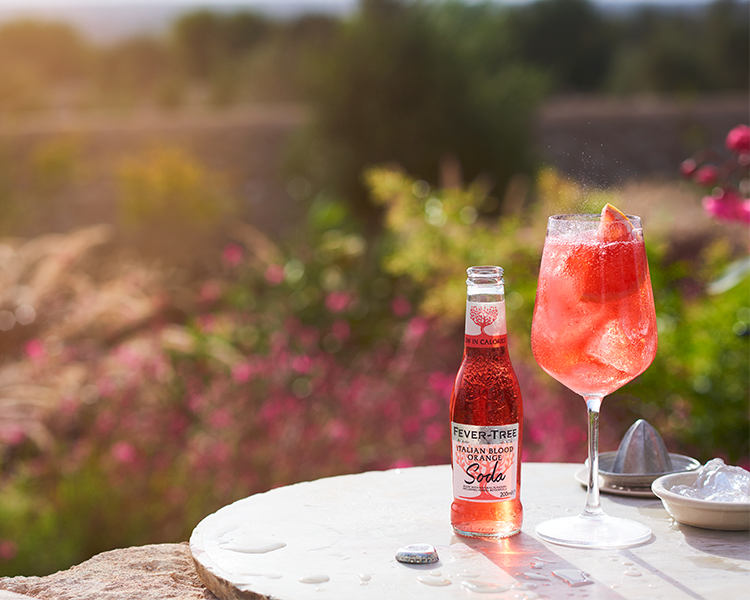 Fever-Tree Italian Blood Orange Soda Cocktail