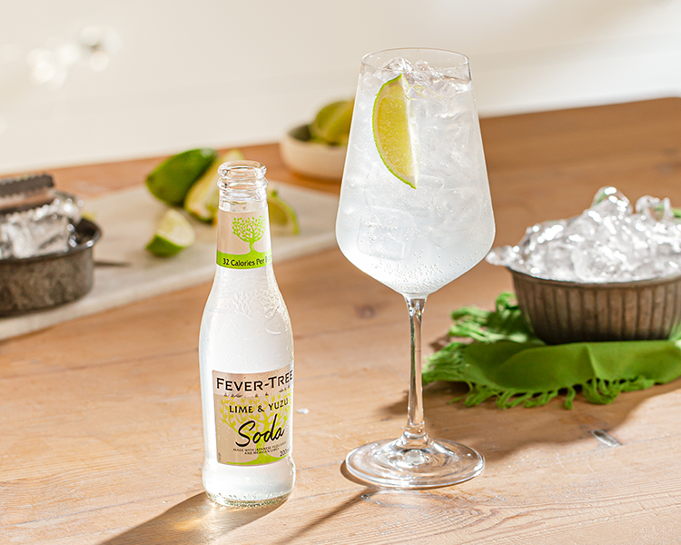 Fever-Tree Lime & Yuzu Soda 200ml Cocktail