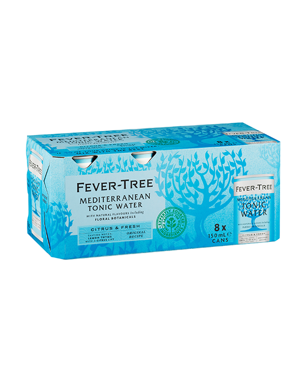 Fever-Tree Mediterranean Tonic Water 150ml 8pk