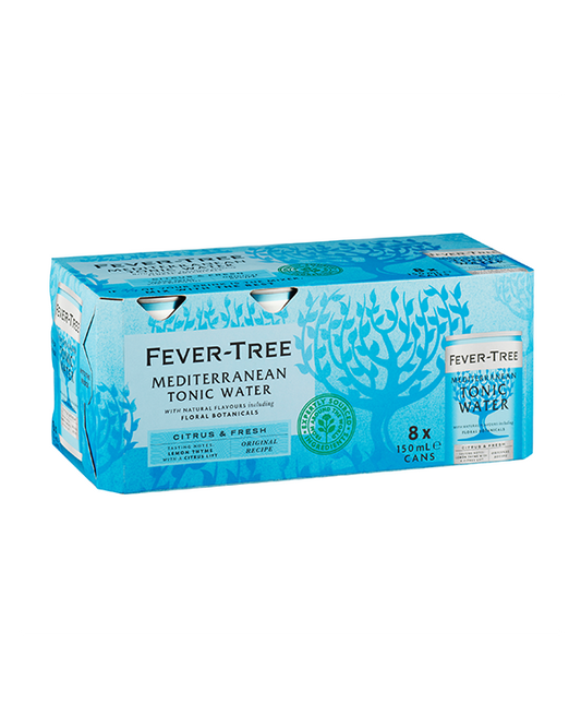 Fever-Tree Mediterranean Tonic Water 150ml 8pk