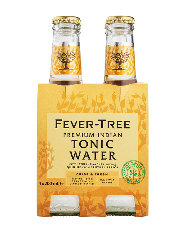 Fever-Tree Premium Indian Tonic Water 200ml 4pk