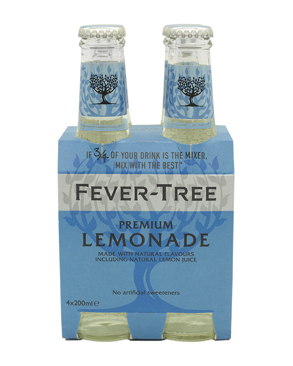 Fever-Tree Premium Lemonade 200ml 4pk