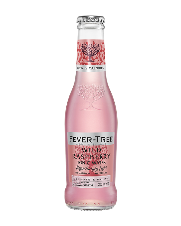 Fever-Tree Refreshingly Light Wild Raspberry Tonic Water 200ml Bottle