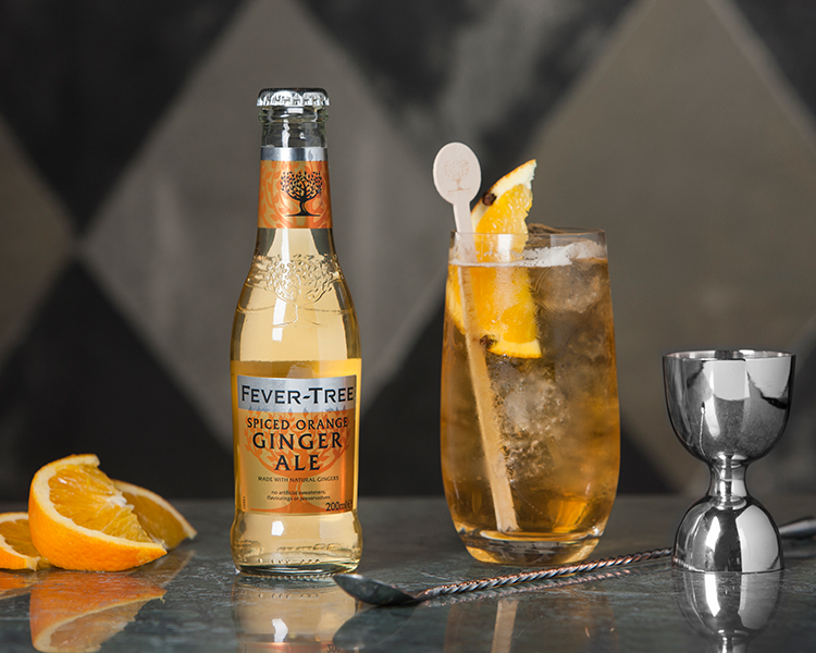 Fever-Tree Spiced Orange Ginger Ale 200ml Lifestyle