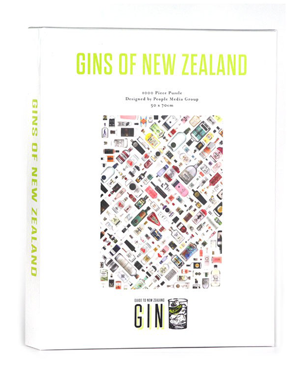 Gins of New Zealand Jigsaw Puzzle Box