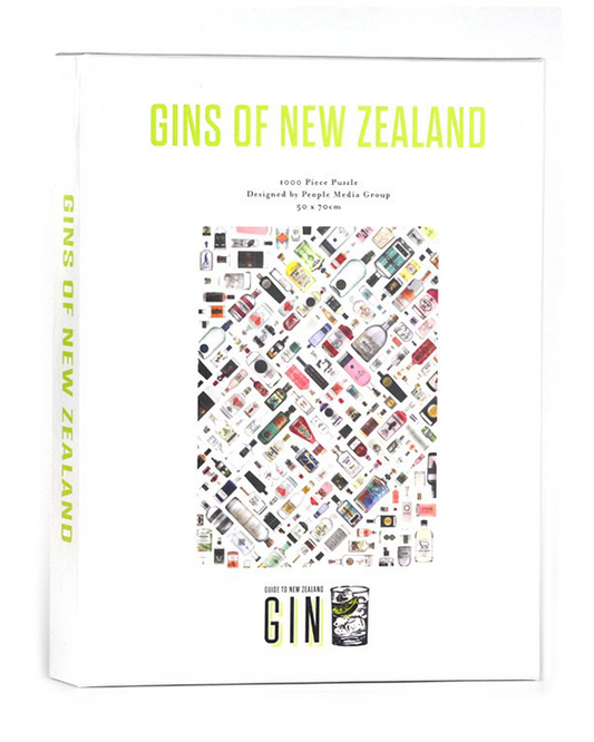 Gins of New Zealand Jigsaw Puzzle Box