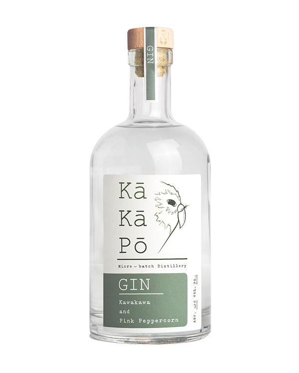 Kākāpō Distillery Kawakawa & Pink Peppercorn Gin