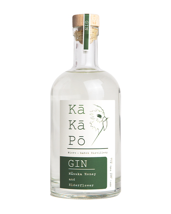 Kākāpō Distillery Mānuka Honey & Elderflower Gin