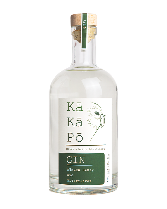 Kākāpō Distillery Mānuka Honey & Elderflower Gin