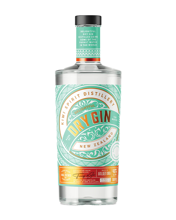 Kiwi Spirit Distillery Delightful Dry Gin