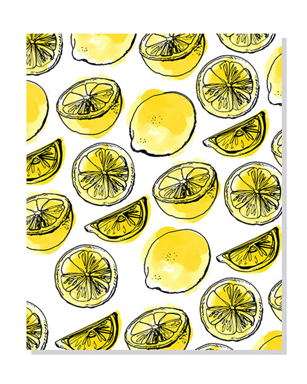 Lemons Wrapping Paper