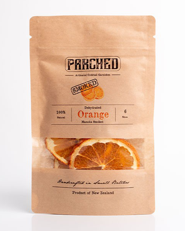 Parched Dehydrated Smoked Orange