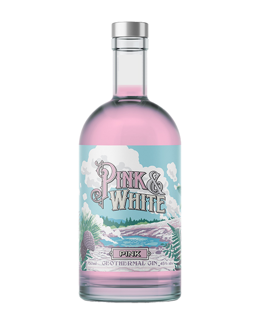 Pink & White Geothermal Gin - Pink