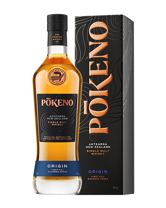 Pōkeno Origin Single Malt Whisky