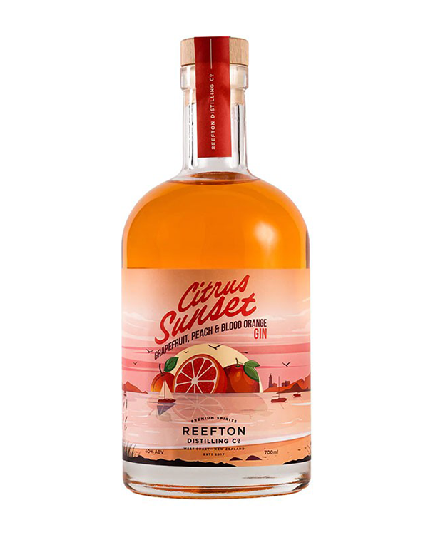 Reefton Distilling Co. Flavour Gallery Citrus Sunset Gin