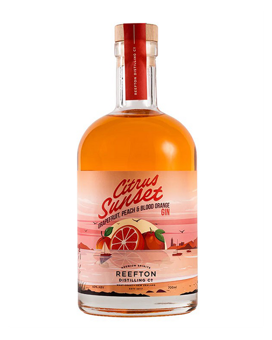 Reefton Distilling Co. Flavour Gallery Citrus Sunset Gin