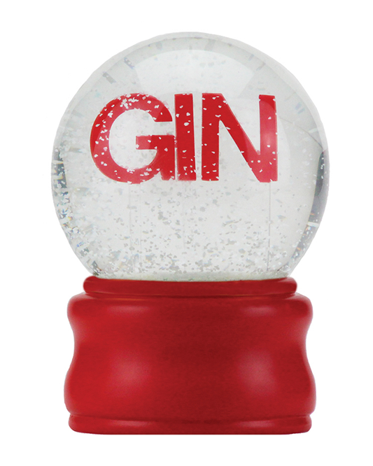 Gin Snow Globe