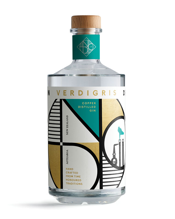 The National Distillery Company Verdigris Dry Gin